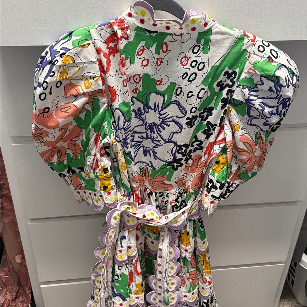 CeliaB Multicolor Patterned Mini Dress - Picture 5 of 6